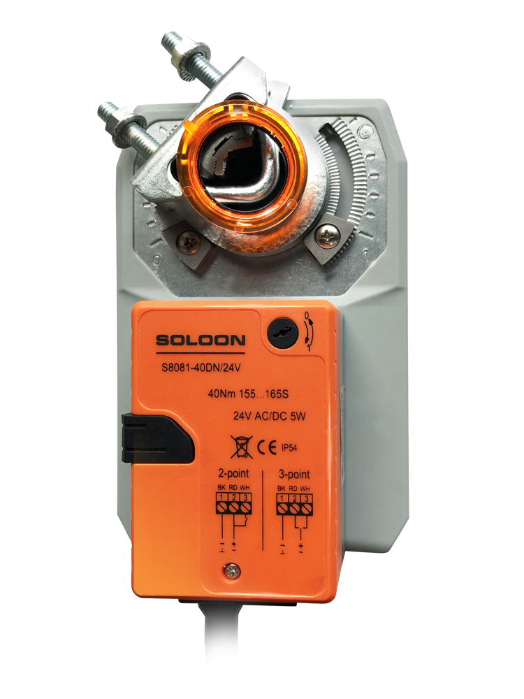 S8081-30/40D/A Serise 30NM/40NM ON/OFF and Modulating Standard Damper Actuator