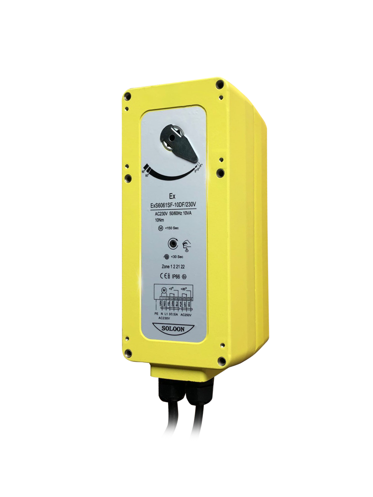 ExS6061SF Series 5NM/10NM/15NM Explosion Proof Damper ACtuatro with spring