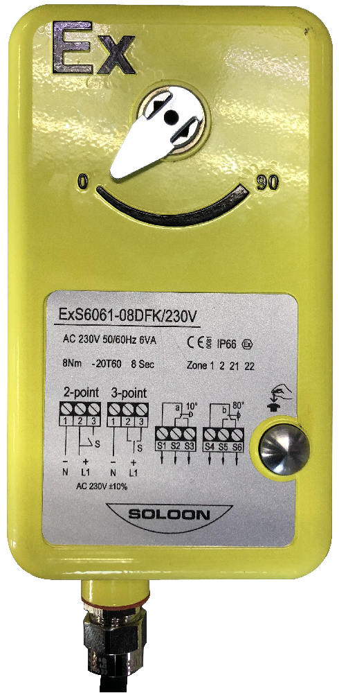ExS6061系列防爆风阀驱动器