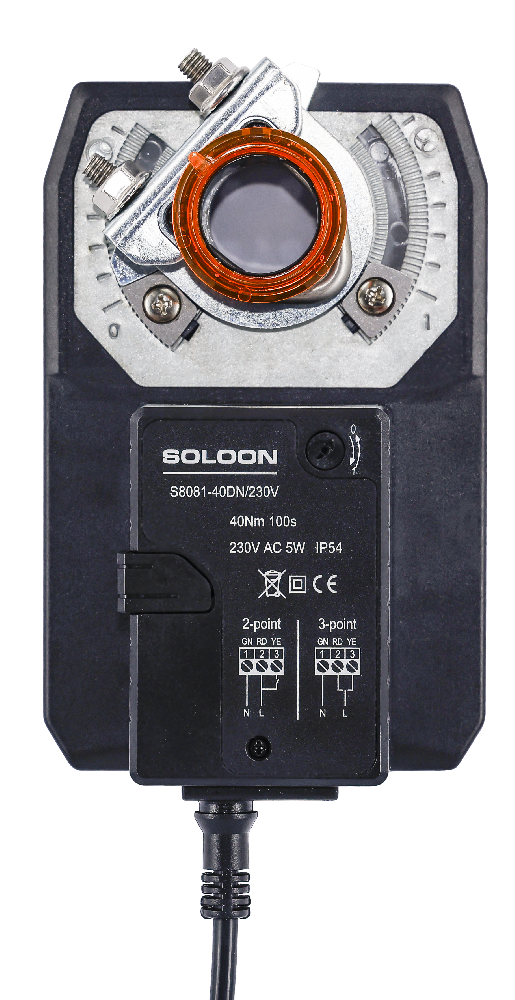 S8081-30/40D/A Serise 30NM/40NM ON/OFF and Modulating Standard Damper Actuator