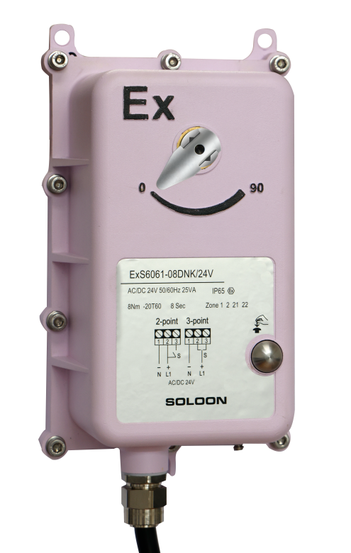 ExS6061 Standard Explosion Proof Damper Actuator