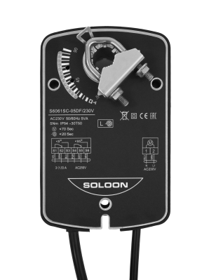 S6061SC-05 D/A  Serise 05NM ON/OFF and Modulating Spring Return Damper Actuator