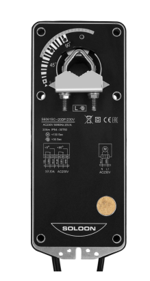 S6061SC-20NM D/A Serise 20NM On/Off and Modulating Fire and Smoke Damper Actuator